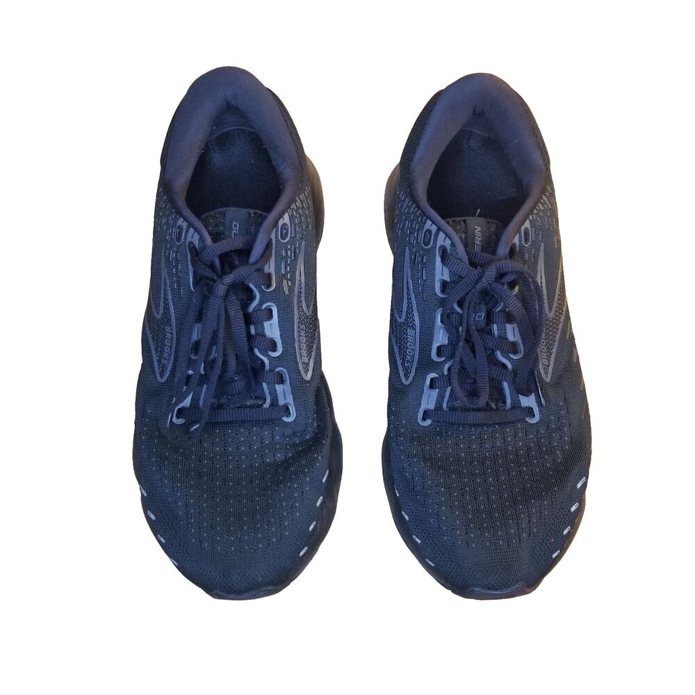 Brooks Glycerin 20 Women Size 9.5 Wide Black Running Shoes Sneakers 1203691D020